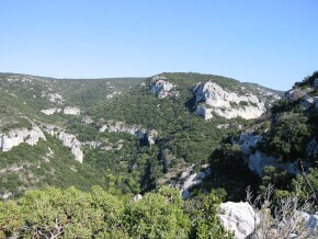 Landschaft am Lubron
